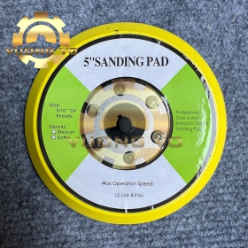 Đế Dán Nhám Tròn - Đế Gai Máy Mài Kích Thước 5" (125mm) Cốt M8