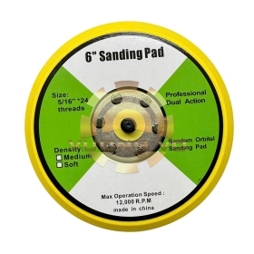 Đế Dán Nhám Tròn-Đế Gai Kích Thước 6" (150mm) Cốt M8