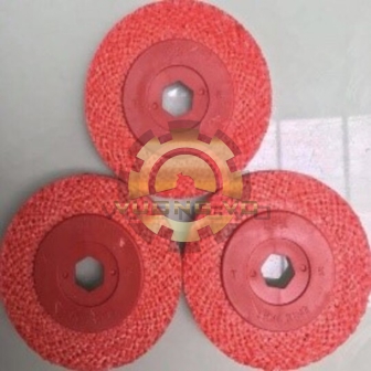 Xơ Dừa Nắp Nhựa Màu Đỏ 100x16mm Hiệu Sư Tử