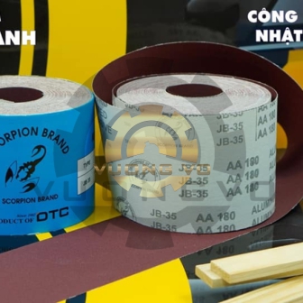 Nhám Vải Cuộn Nhật Bản Bò Cạp Xanh JB35