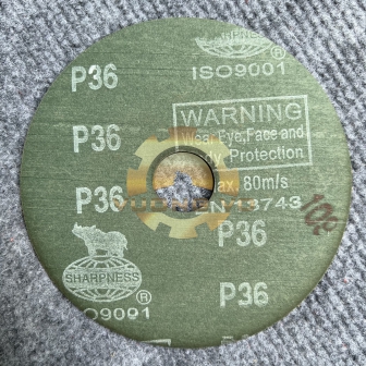 Nhám Dĩa Tròn 3Q 125mmx16mm