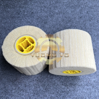 Trục Nỉ Đánh Bóng Trắng Lông Cừu ( Lõi Vàng) 