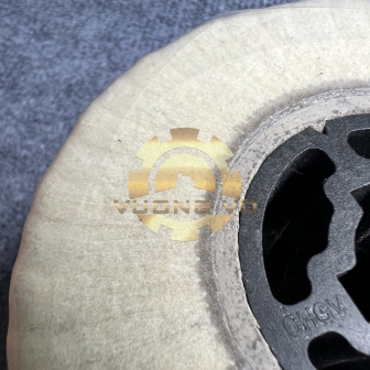 Trục Nỉ Đánh Bóng Trắng Lông Cừu ( Lõi Đen)