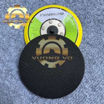 Đế Dán Nhám Tròn - Đế Gai Máy Mài Kích Thước 5" (125mm) Cốt M8