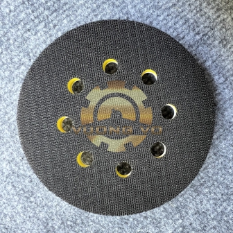 Đế Dán Nhám Tròn - Đế Gai Máy Mài Hơi Mini Kích Thước 5" (125mm) Cốt M8