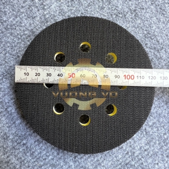 Đế Dán Nhám Tròn - Đế Gai Máy Mài Hơi Mini Kích Thước 5" (125mm) Cốt M8