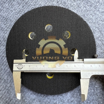 Đế Dán Nhám Tròn - Đế Gai Máy Mài Hơi Mini Kích Thước 5" (125mm) Cốt M8