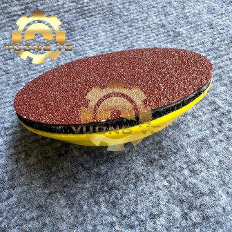 Đế Dán Nhám Tròn - Đế Gai Máy Mài Hơi Mini Kích Thước 3" (74mm) Cốt M8