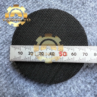 Đế Dán Nhám Tròn - Đế Gai Máy Mài Hơi Mini Kích Thước 3" (74mm) Cốt M8