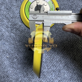 Đế Dán Nhám Tròn-Đế Gai Nhám Tròn-Đế Máy Hơi Kích Thước 4" (100mm) Cốt M8