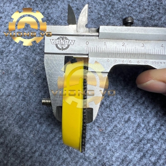 Đế Dán Nhám Tròn-Đế Gai Nhám Tròn-Đế Máy Hơi Kích Thước 2" (50mm) Cốt M6