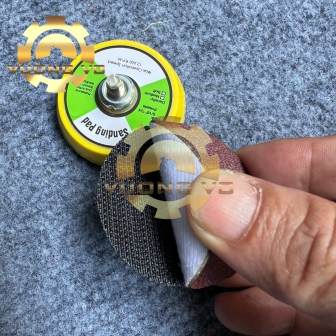 Đế Dán Nhám Tròn-Đế Gai Nhám Tròn-Đế Máy Hơi Kích Thước 2" (50mm) Cốt M6