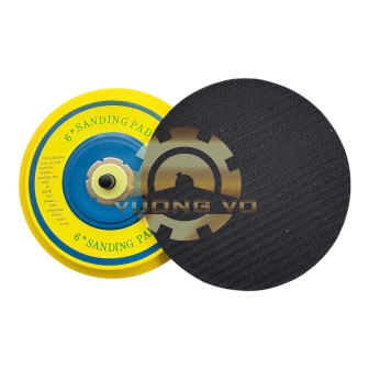 Đế Dán Nhám Tròn-Đế Gai Nhám Tròn Kích Thước 6" 150mm Không Lỗ
