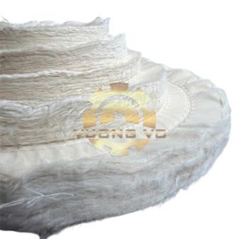 Bánh Vải Cotton Trắng 5” 50 Lớp Vải