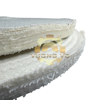 Bánh Vải Kaki Trắng-Bánh Vải Đánh Bóng Kim Loại 200mm