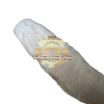 Bánh Vải Cotton Trắng Thái Lan 300mm 50 Lớp Vải 
