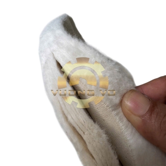 Bánh Vải Cotton Trắng Thái Lan 300mm 50 Lớp Vải 